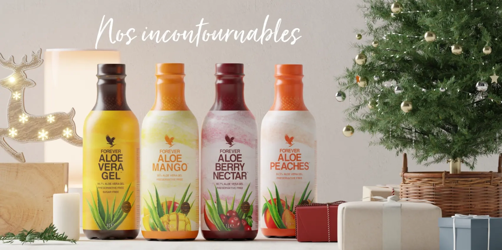 Gamme de produits Aloe Vera Forever Living Suisse